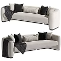 Double sofa 3d model