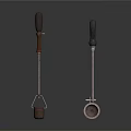 Durable Metal Hand Tools With Long Handles Black Grips And Different Bases