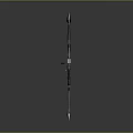 Bow Science Fiction Bow and Arrow Crossbow Mechanical Crossbow Shifting Bow and Arrow Shooter Distal Equipment Weapons 3d model
