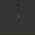 Bow Science Fiction Bow and Arrow Crossbow Crossbow Crossbow Crossbow Mechanical Crossbow Shifting Bow and Arrow Shooter Distal Equipment Weapons 3d model