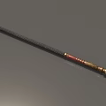 Gun pike halberd war halberd spear war spear ge game weapon cold weapon long handle weapon simple model low model low face several times era weapon 3d model