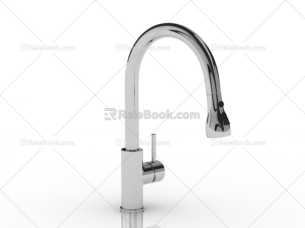 Modern faucet 3d model