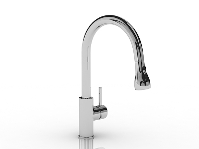 Modern faucet 3d model