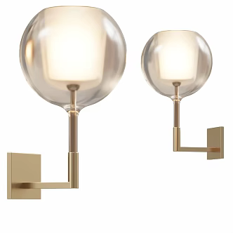 Wall lamp lighting lamp decorative lamp 3d model