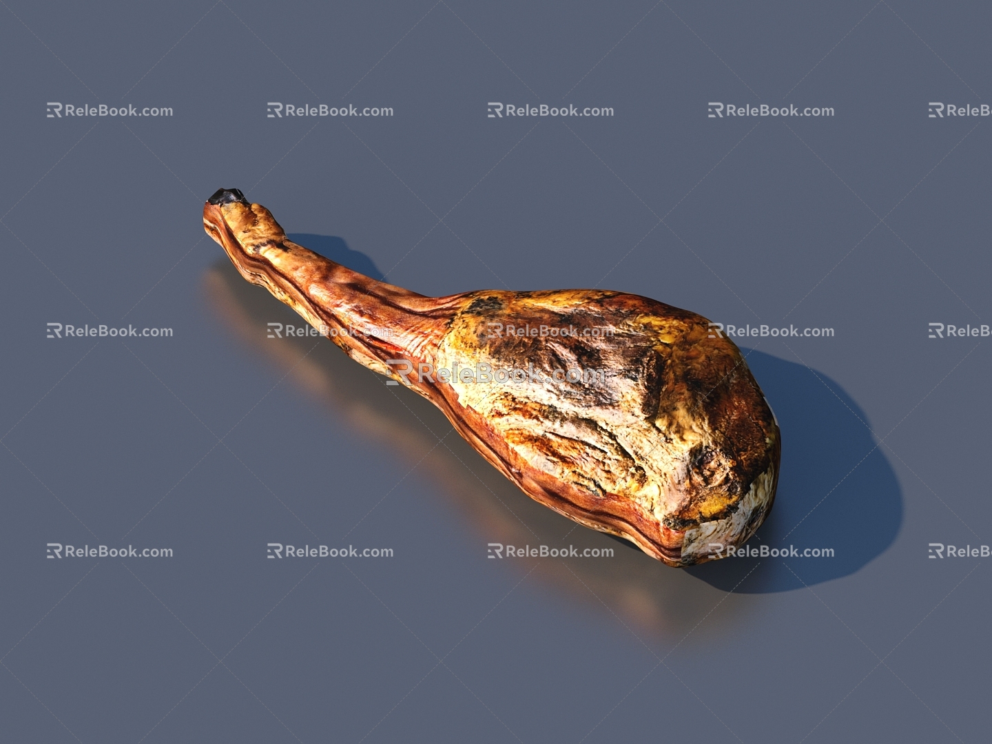 Ham meat dried ham food model