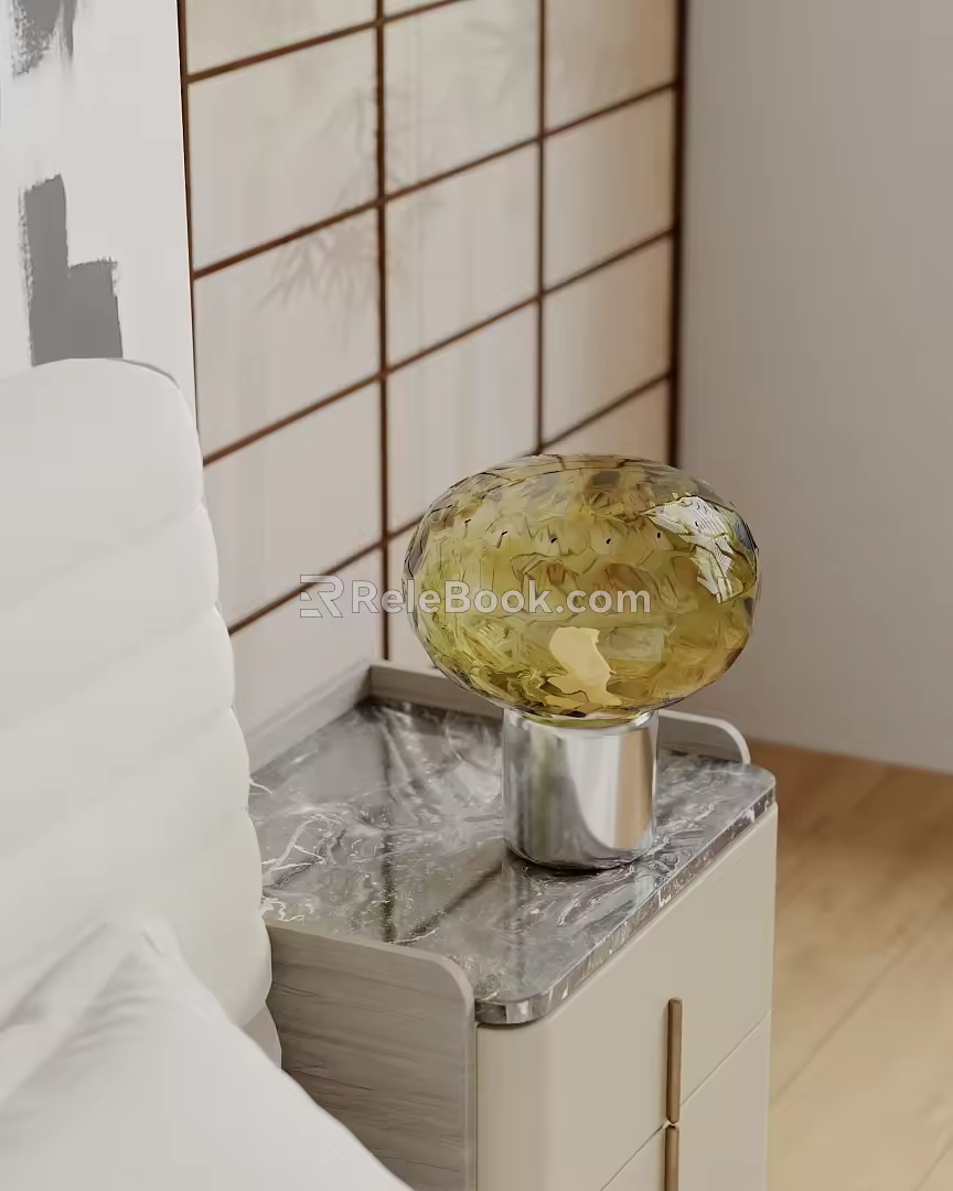 Modern table lamp table lamp floor lamp side table lamp 3d model