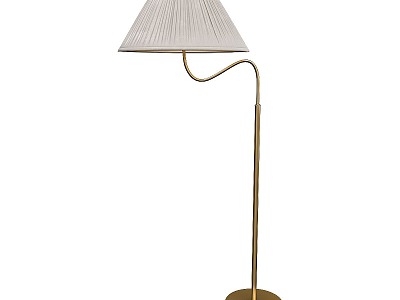 Middle ancient floor lamp 3d model