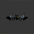 Modern fighter sci-fighter next-generation fighter sci-fighter 3d model