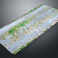 Modern Stone Road Stone Plate Oil Road Beach Stone 3d model