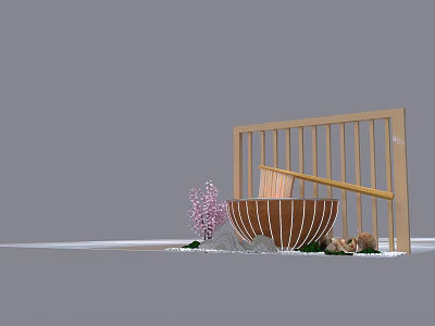 Modern Meichen Snail Powder Noodles 3d model