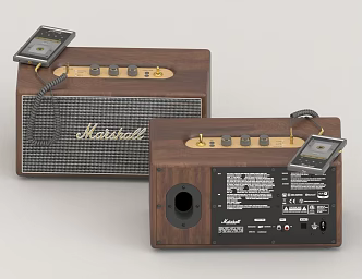 stereo hifi 3d model