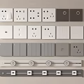 Switch socket 3d model