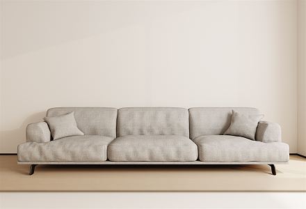 Modern Three-Seat Sofa 3d model