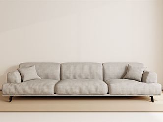 Modern Three-Seat Sofa 3d model