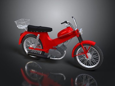 Motorcycle Two-wheeled Motorcycle Cross-country Motorcycle Road Race Motorcycle Motor Vehicle Transport 3d model