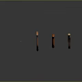 Multiple Colored Traditional Bows Displayed In Row With Different Designs