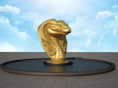 Zodiac Snake 3d model