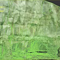 Vibrant Garden Landscape With Rocky Cliffs Natural Caves And Sandy Ground Textures