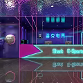 Modern Internet Cafe Internet Cafe 3d model