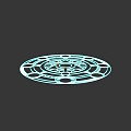 Intricate Circular Sculpture Carving With Artistic Patterns And Decorative Details