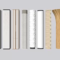 Special-shaped pillar creative package pillar decorative column 3d model