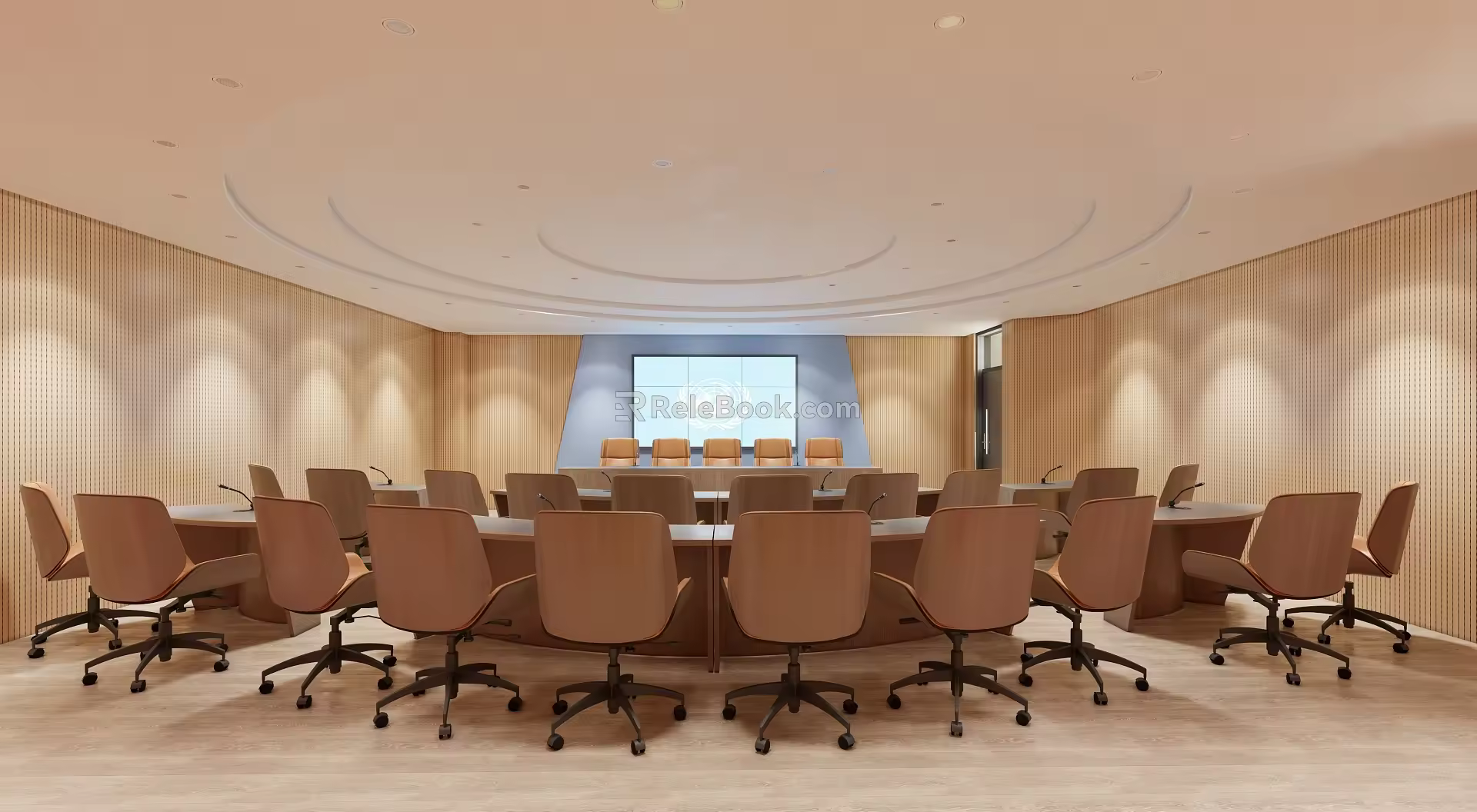 Release Room Studio 3d model