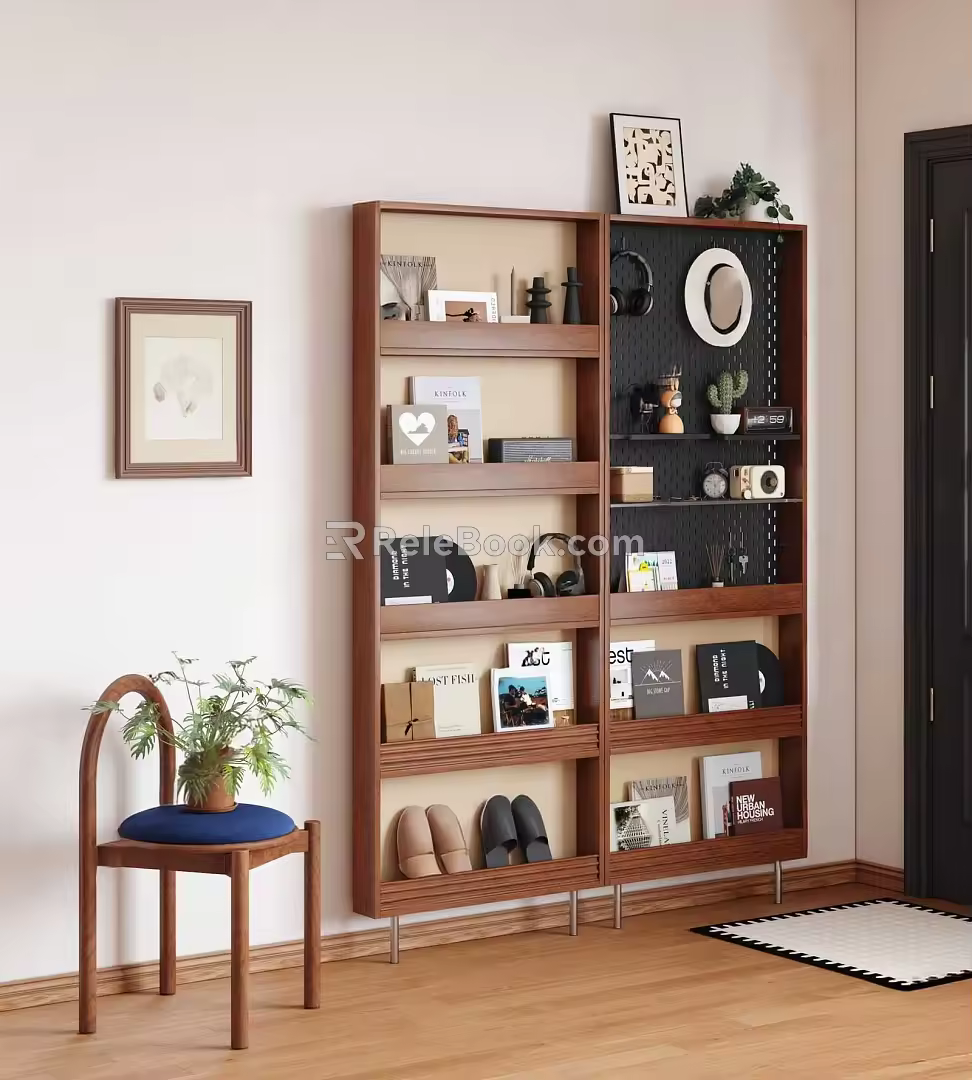 Antique Storage Rack 3d model