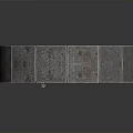 Architectural Wooden Door With Arched Stone Frame And Intricate Carved Details