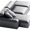 Modern Multiplayer Sofa Corner Sofa 3d model