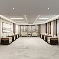 Premium New Chinese Style Reception Hall Comfortable Leisure Sofa Combination for Formal Business Guests