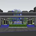 Modern Residential Area Hangzhou Xiaoshan Rongxin Residential Project Main Push and Split 3d model