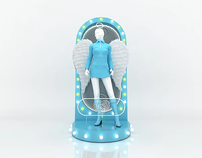 Modern Beauty Chen 3d model Modern Beauty Chen 3d model