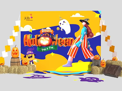 Halloween Beautiful Halloween Straw Pumpkin Lantern Straw Pumpkin Face Halloween Beautiful Halloween Straw Pumpkin 3d model