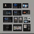 Public Facilities Smart Security Access Control Terminals With Face Recognition And Control Panels