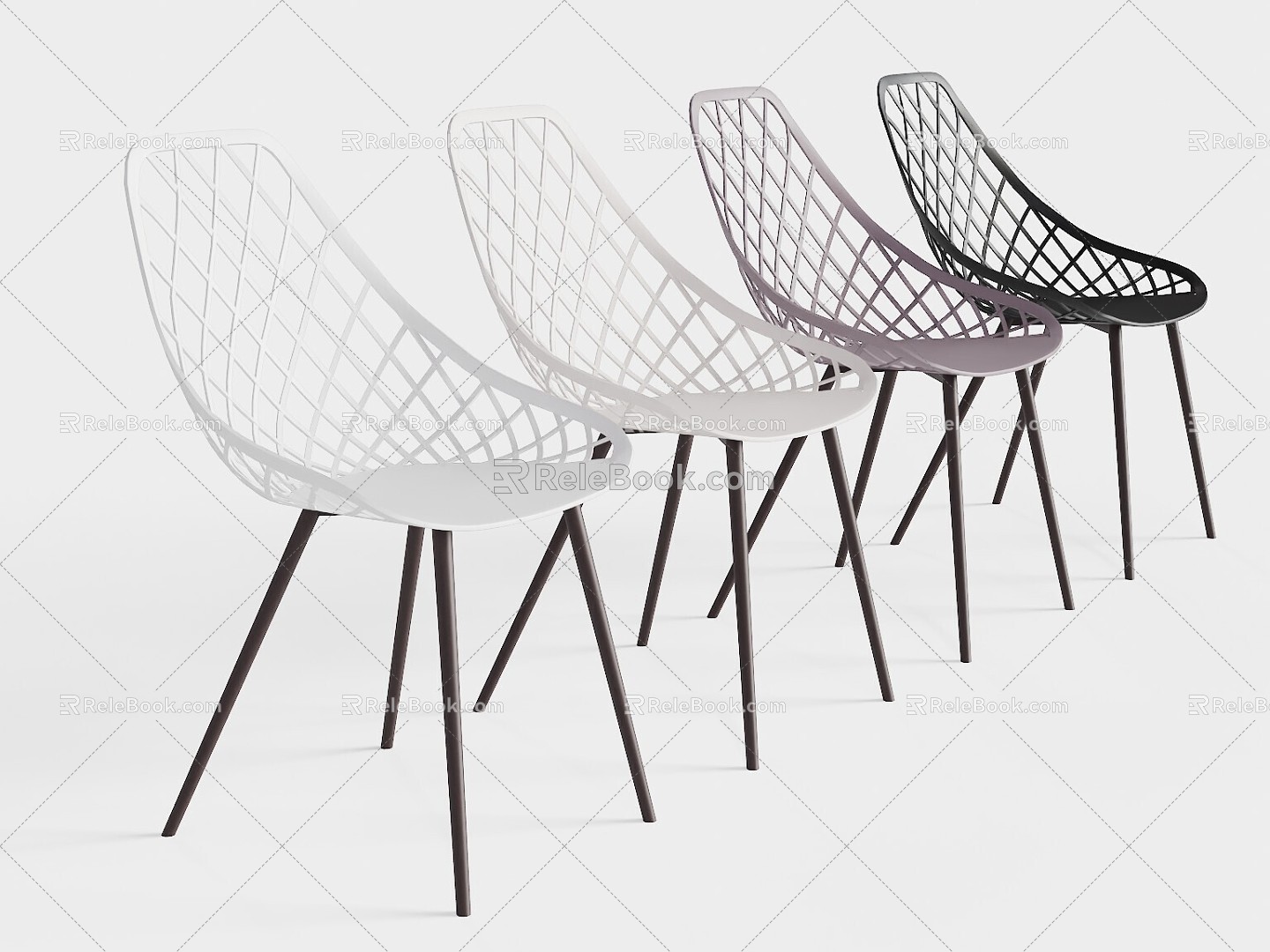 Cadeira outdoor lounge chair 3d model