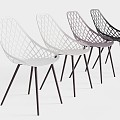 Cadeira outdoor lounge chair 3d model