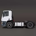 DAF CF Commercial Truck White Cab Modern Exterior Design Features