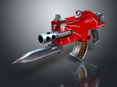 modern sci-fi weapon futuristic weapon sci-fi equipment game equipment sci-fi war sci-fi equipment 3d model