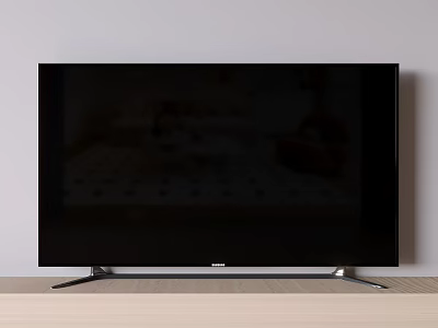 Modern Smart LED TV with Ultra Slim Design and 4K UHD Display for Living Room Setup 3d model