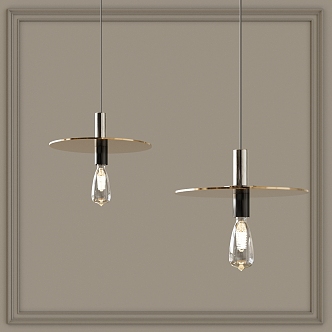 Modern Chandelier Small Chandelier Bedside Chandelier 3d model