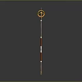 Scepter Ancient Scepter Cane Ancient Scepter Magic Scepter Metal Scepter Classical Scepter Magic Scepter 3d model