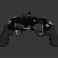 Modern Tactical Revolver With Scope Mechanical Parts And Ergonomic Grip