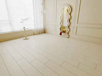 Wood Flooring Solid Color Wood Flooring Warm Color Solid Wood Flooring 3d model