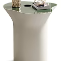 Light luxury round several sides combination 3d model