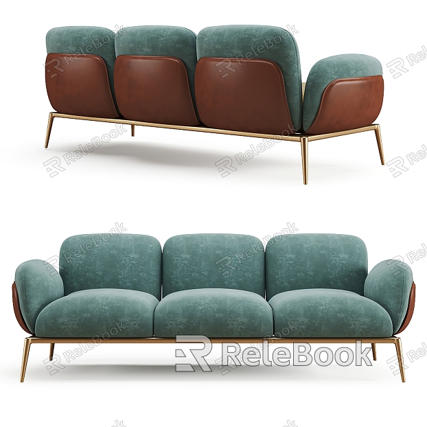 Three-seat sofa model