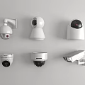 Different Types Of Projection Monitoring Cameras With Dome Bullet And Wall Designs