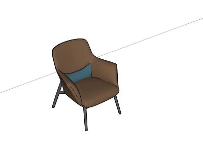 modern leisure chair sofa 3d model modern leisure chair sofa 3d model