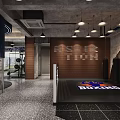 Modern Fitness Gym Interior With Workout Equipment And Open Training Space