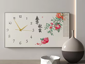 New Chinese Decorative Painting 3d model