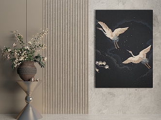 Modern Animal Painting Hanging Painting 3d model